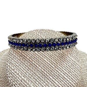 Sapphire Clip On Bracelet